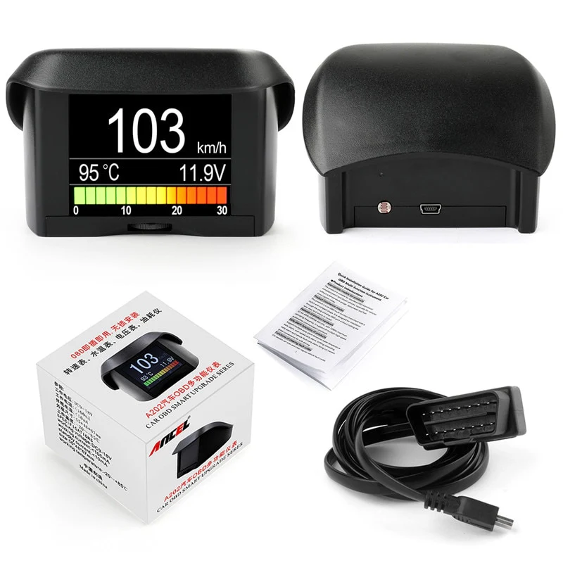 ANCEL A202 Automobile Car OBD2 Gauge Digital On-board Computer - Image 2
