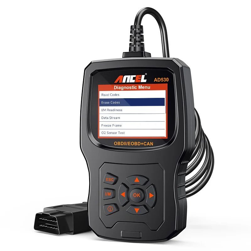 ANCEL AD530 ODBII Code Reader Support All OBD 10 Models - Image 4