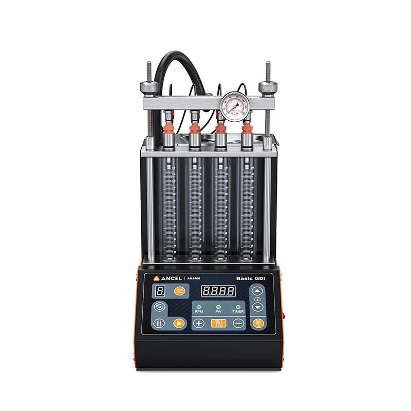 ANCEL ANJ400 GDI Fuel Injector Tester and Cleaner 4-cylinder Ultrasonic Cleaning Machine - Image 5