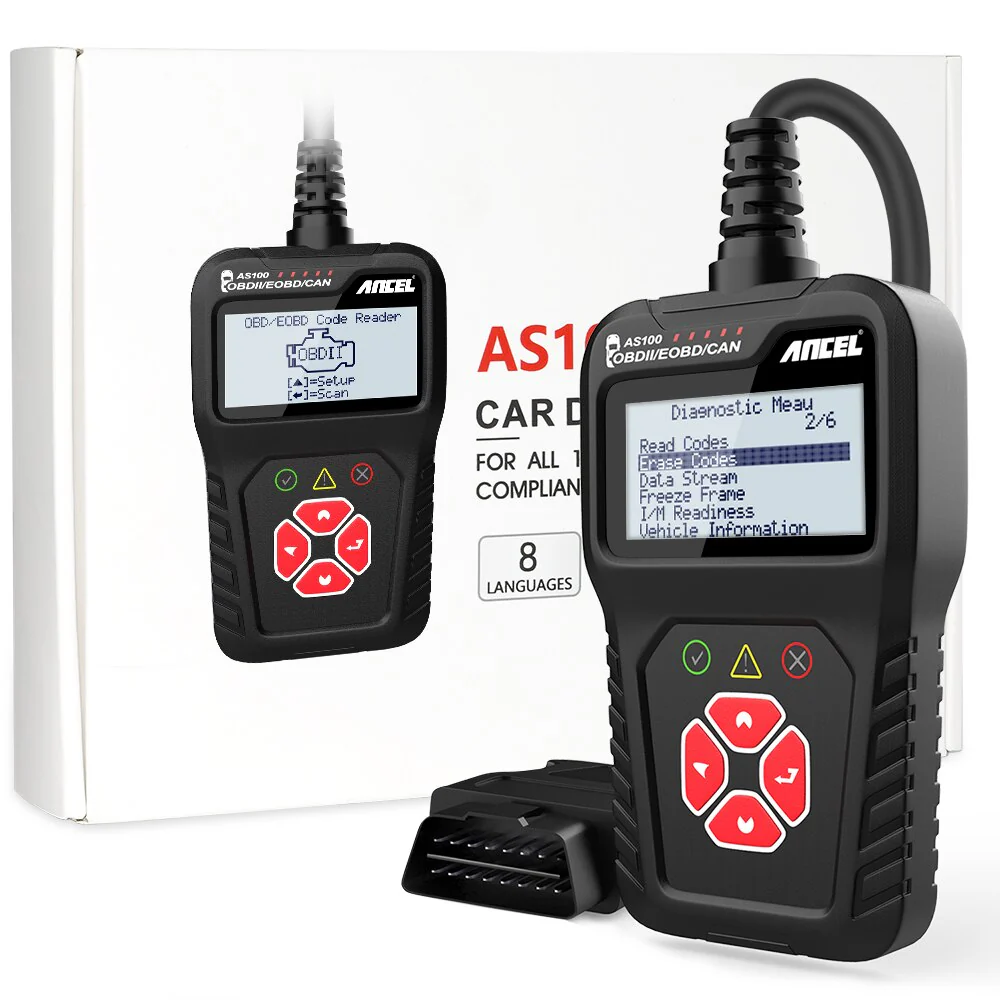 ANCEL AS100 Obd2 Car Diagnostic Tool OBD 2 Automotive Scanner - Image 5