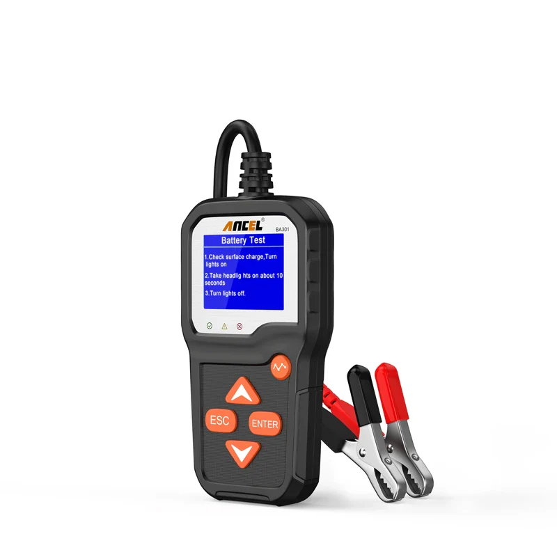 ANCEL BA301 Battery Tester 6V 12V Car & Motorcycle Cranking Test - Image 3
