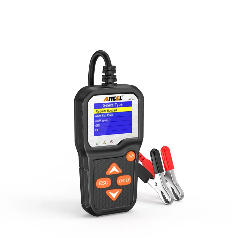 ANCEL BA301 Battery Tester 6V 12V Car & Motorcycle Cranking Test - Image 5