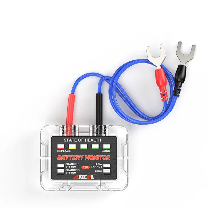 ANCEL BM200 PRO 12V Car Battery Tester Battery Health Monitor Charging Capacity Analyzer - Image 5