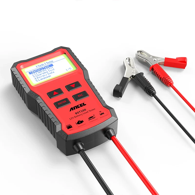 ANCEL BST100 Car Battery Tester 2000CCA BCI CCA Battery Analyzer - Image 3