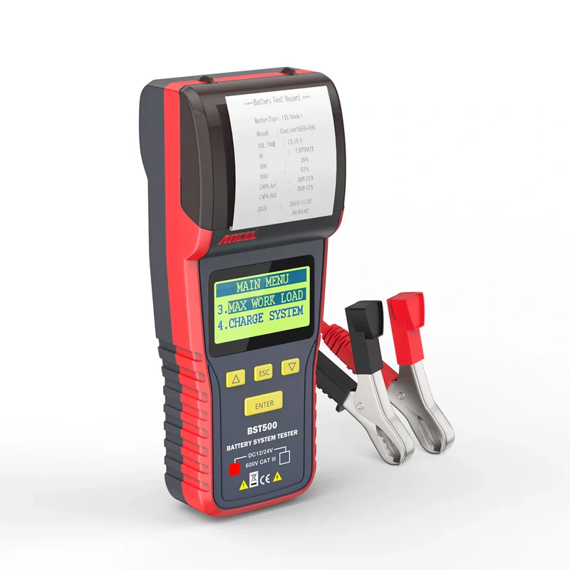 ANCEL BST500 12V 24V Battery Analyzer Wireless Electric Circuit Cranking Test - Image 3