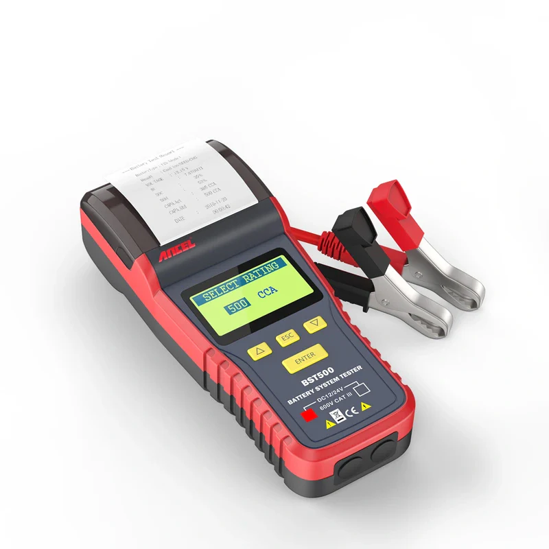 ANCEL BST500 12V 24V Battery Analyzer Wireless Electric Circuit Cranking Test - Image 6