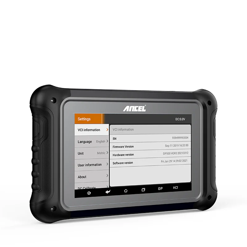 ANCEL DP500 Versatile Mileage Correction and Key Programming Tool with 11 Special Functions,Version 2023 is the final version. - Image 3