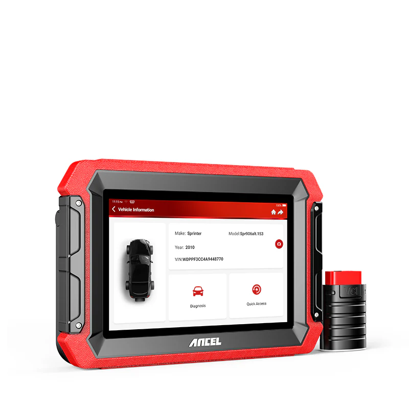 ANCEL DS600 Advanced Diagnostics Tool with Offline/Online Coding, and 34 Resets Actuation Testing/Bi-Directional Control Two Years of Free Upgrades - Image 3