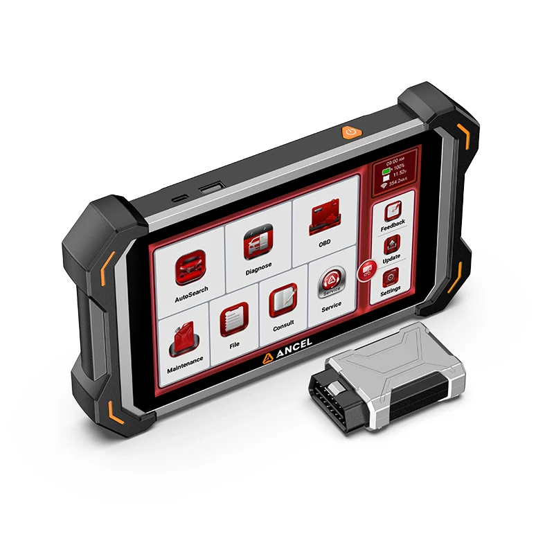 ANCEL DS600 BT Full System Diagnosis 34 Maintenance/Reset Functions 3000+ Bidirectional Test 106+Car Brands - Image 4