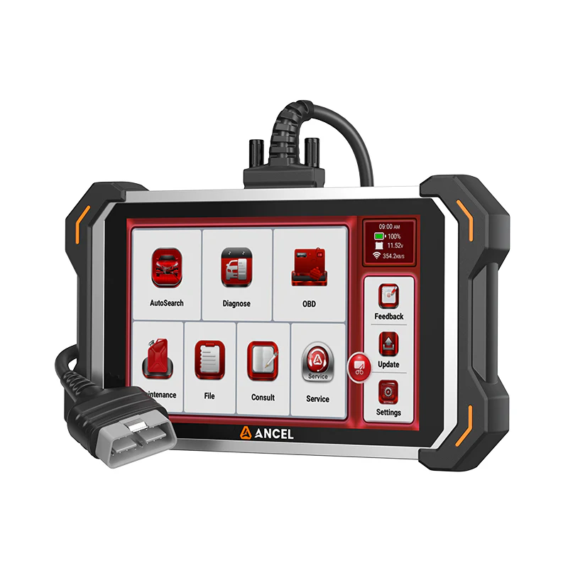 ANCEL DS600 BT Full System Diagnosis 34 Maintenance/Reset Functions 3000+ Bidirectional Test 106+Car Brands - Image 7