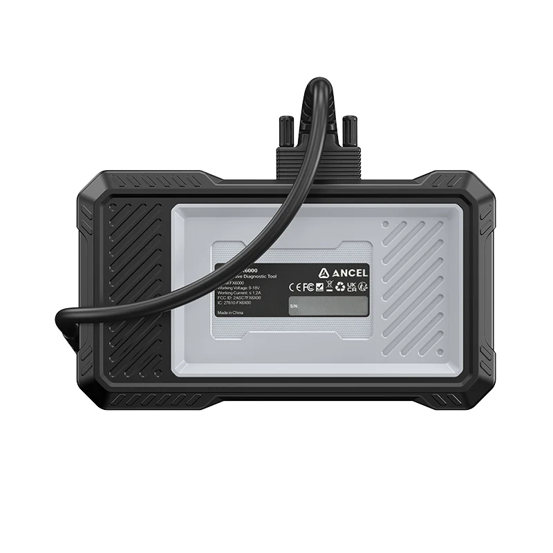 ANCEL FX6000 Automotive Diagnostic Tool Four-System Diagnostics 7 Maintenance Functions: ResetBleed, ResetBMS, ResetBrake, ResetETS, ResetGEAR, ResetOIL, ResetSAS - Image 5