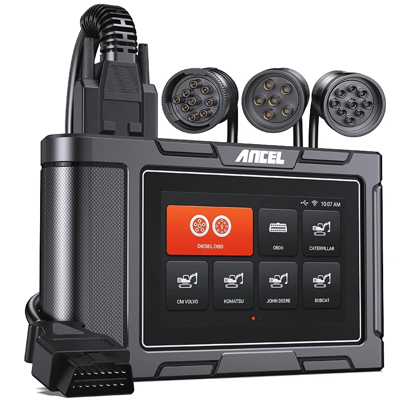 ANCEL HD3400 PRO HD OBD Scanner Heavy-Duty Truck DPF Regeneration DPF Reset Maintenance Light Reset Data Flow - Image 3