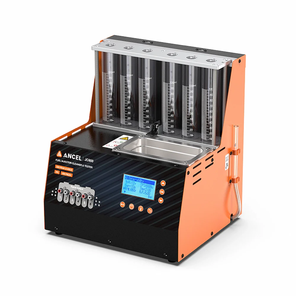 ANCEL JC600 GDI Piezo 6-Cylinder Car Fuel Injector Tester Cleaner Machine - Image 3