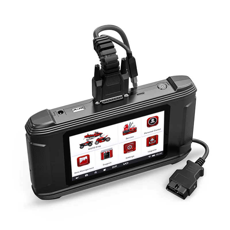 ANCEL MT500 Motorcycle Diagnostic Tool Full-System Coverage, ABS Bleeding, ECU Reset, OIL Reset, TPS Reset - Image 4