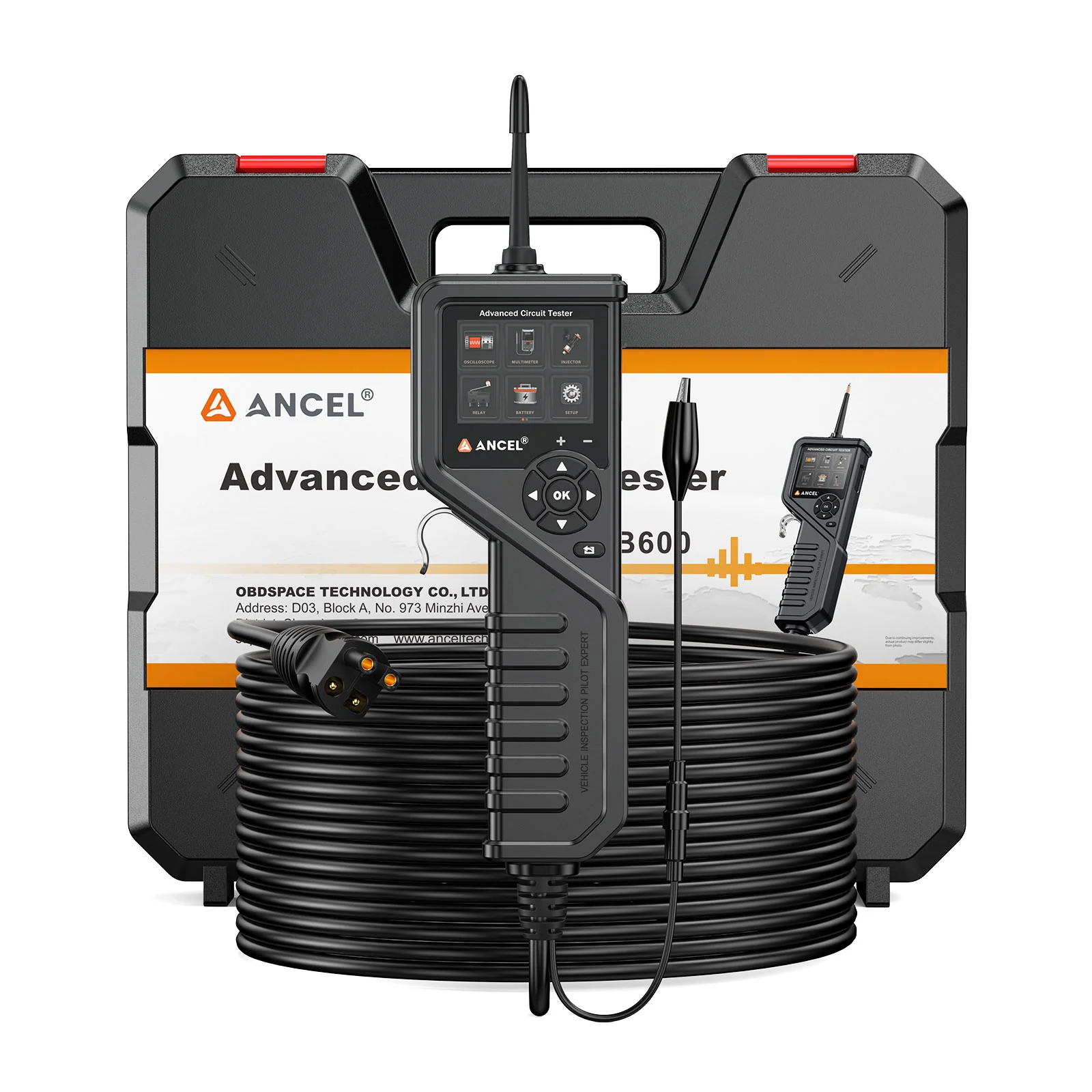 ANCEL PB600 Advanced Circuit Tester Only for 12-24V Vehicle Battery Electrical Systems - Image 4