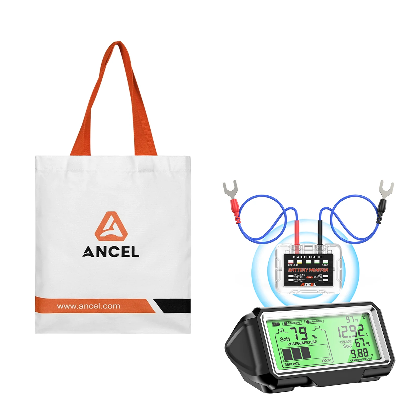 ANCEL Souvenir Canvas Tote Bag and Free Gift - Image 14