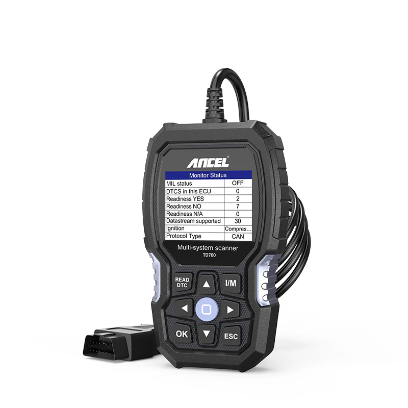 ANCEL TD700 OBD2 All System Diagnostic Scan Tool for Toyota/Lexus/Scion TPMS ABS Transmission - Image 3