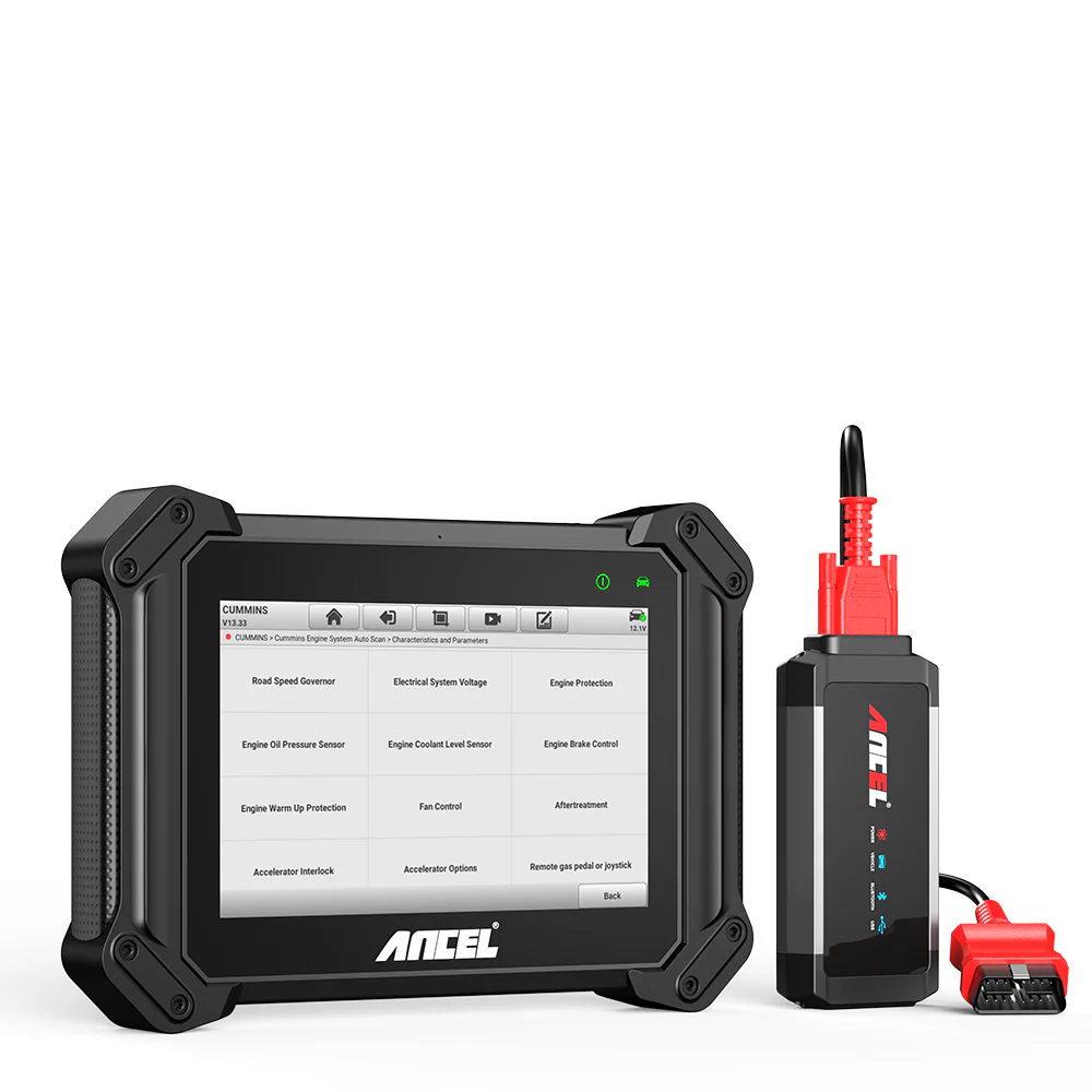 ANCEL V6HD Heavy Duty Truck Scanner with All-System Diagnostic and 40 Special Services - Image 3